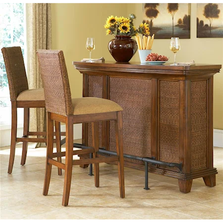 3 Pc. Bar & Bar Stool Set